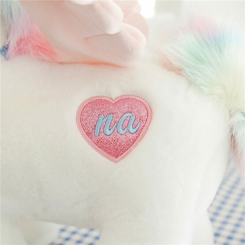 Brehn | Weißer traumhafter Einhorn-Pony-Plüschie