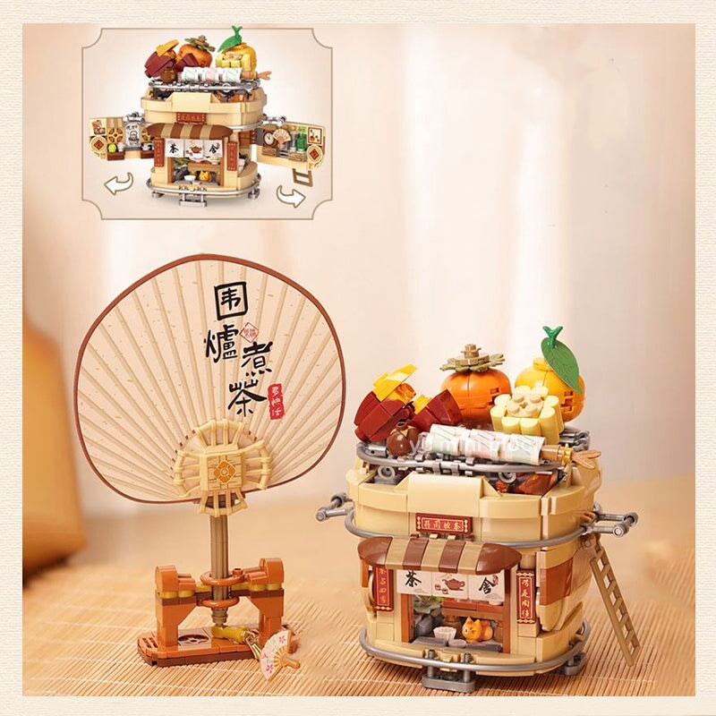 Brehn | Wunder von Asien Teatime Nano Baukasten