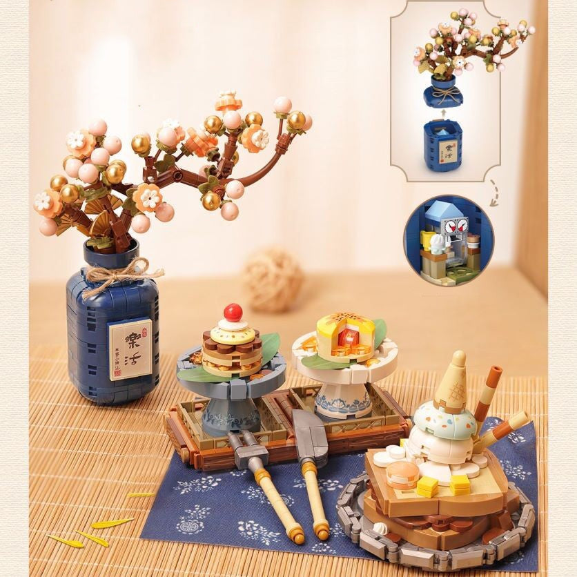 Brehn | Wunder von Asien Teatime Nano Baukasten