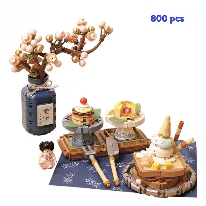 Brehn | Wunder von Asien Teatime Nano Baukasten