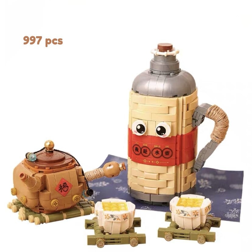 Brehn | Wunder von Asien Teatime Nano Baukasten