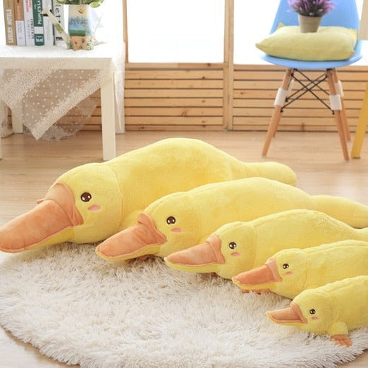 Brehn | Gelb Kawaii Lange Kuschelige Schnabeltier Plüschspielzeug
