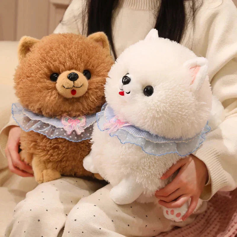 Brehn | Yumi und Koji der Pomeranian Hund Plüschtiere