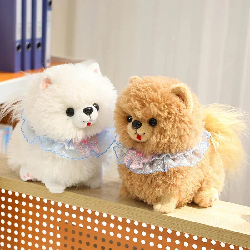 Brehn | Yumi und Koji der Pomeranian Hund Plüschtiere