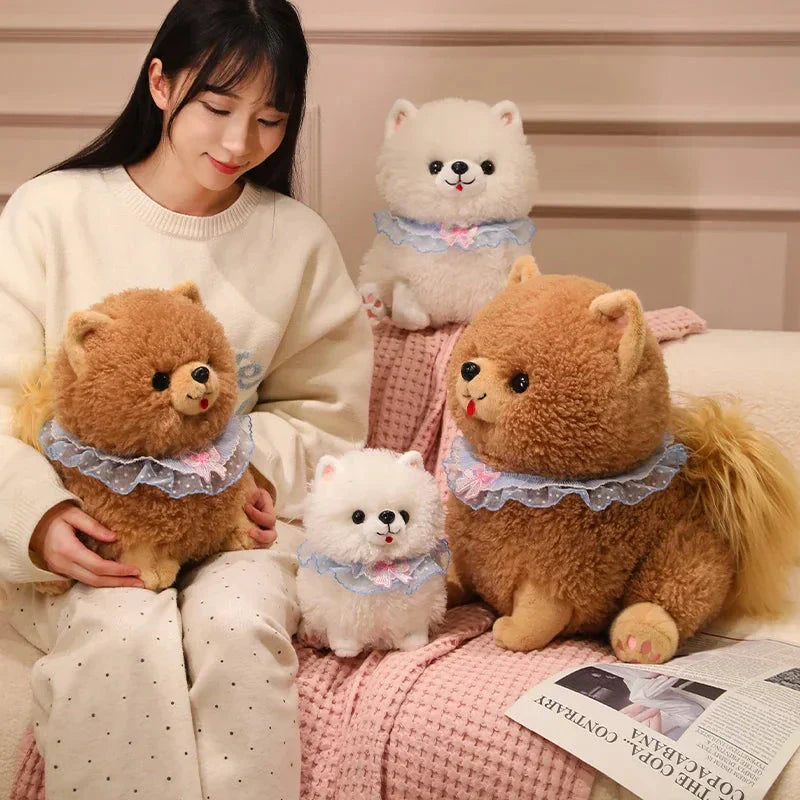 Brehn | Yumi und Koji der Pomeranian Hund Plüschtiere