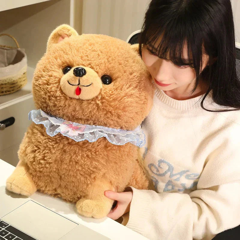 Brehn | Yumi und Koji der Pomeranian Hund Plüschtiere
