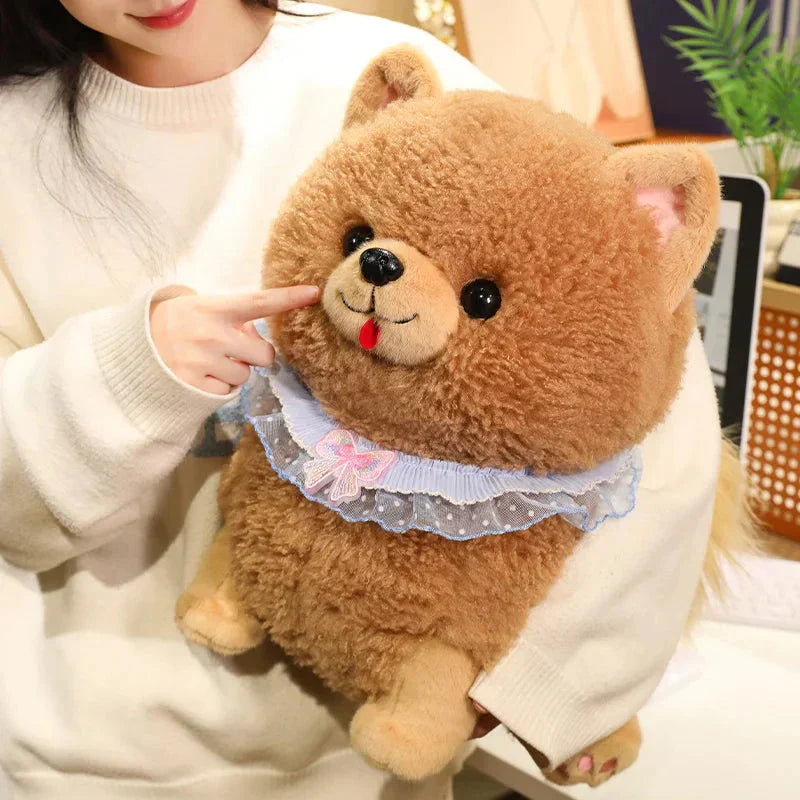 Brehn | Yumi und Koji der Pomeranian Hund Plüschtiere