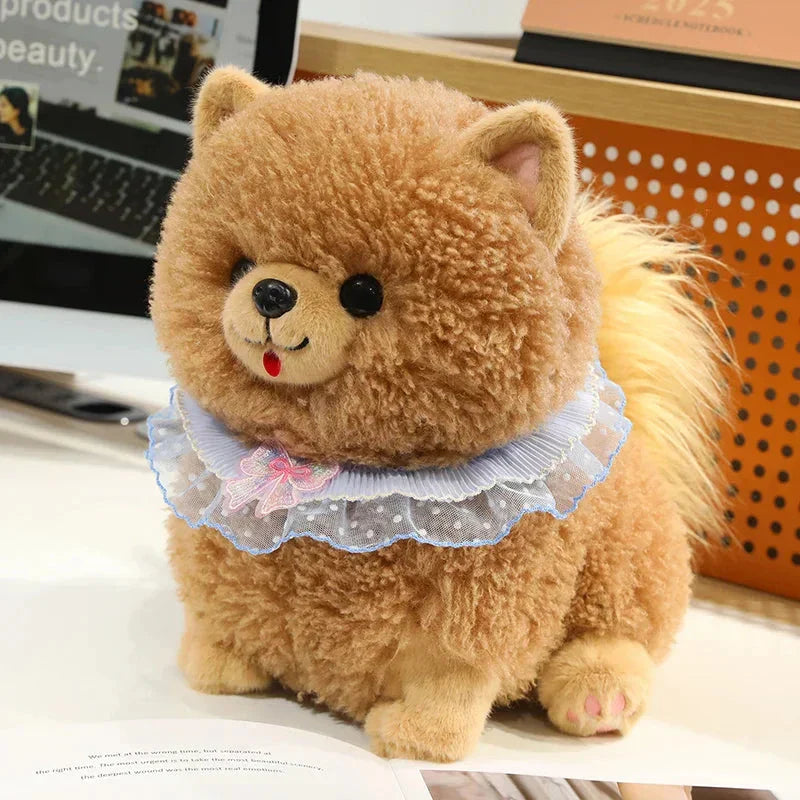 Brehn | Yumi und Koji der Pomeranian Hund Plüschtiere
