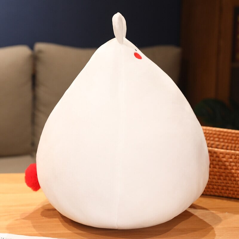 Brehn | Zuki der weiße Hase Plüschfigur mit Mini-Gesicht
