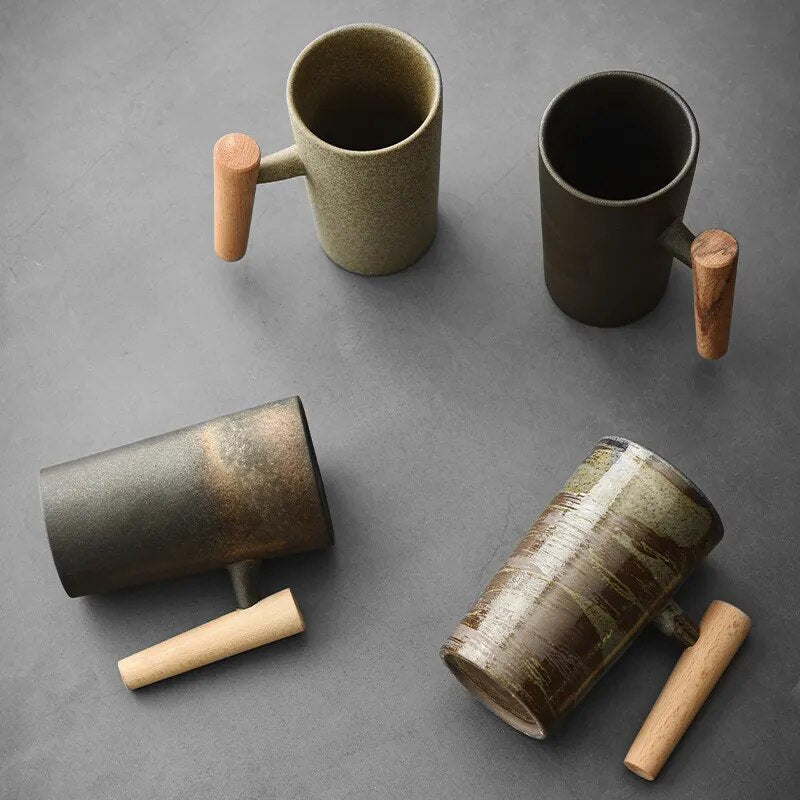 Brehn | Nordic Latte Mugs in Earth Tones – NatureSip