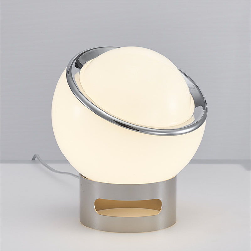 Brehn | OpalElegance Lampe - Minimalistische Tischlampe im Bauhaus-Stil