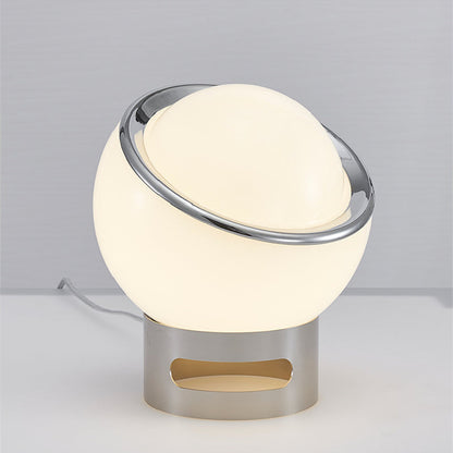 Brehn | OpalElegance Lampe - Minimalistische Tischlampe im Bauhaus-Stil