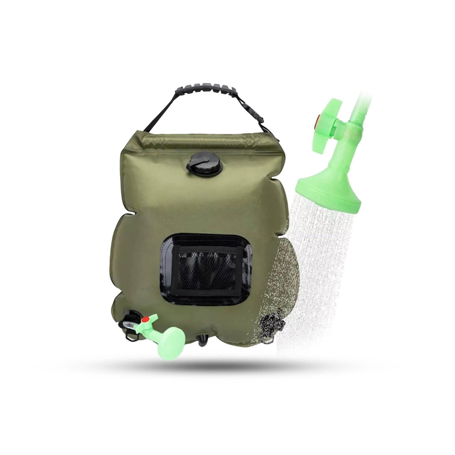 ZonFlow Faltbare Outdoor-Duschbeutel – 20L Solarheizung | Brehn