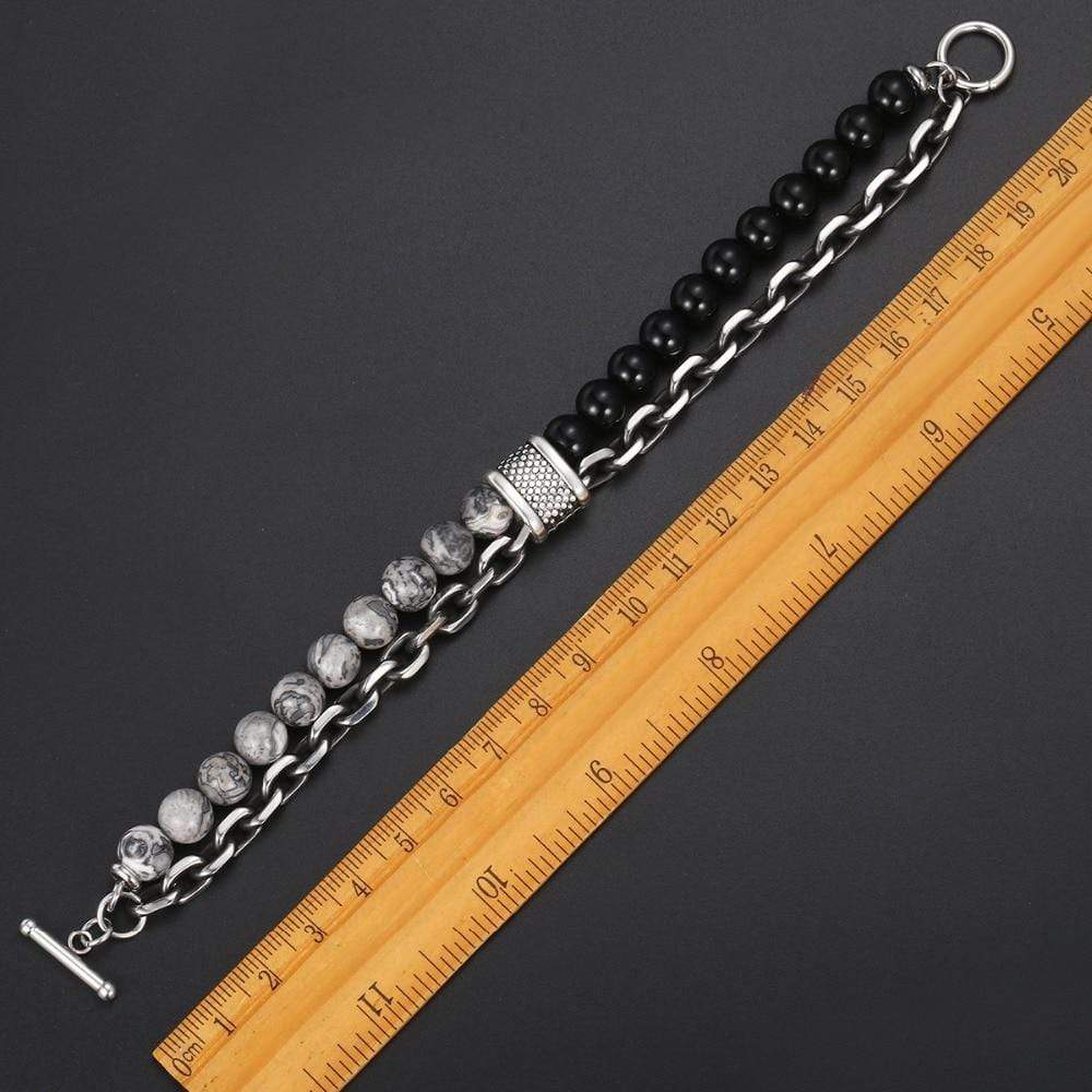 Tiger Eye Perlenarmband für Herren "Der Krieger" - Asher Brehn