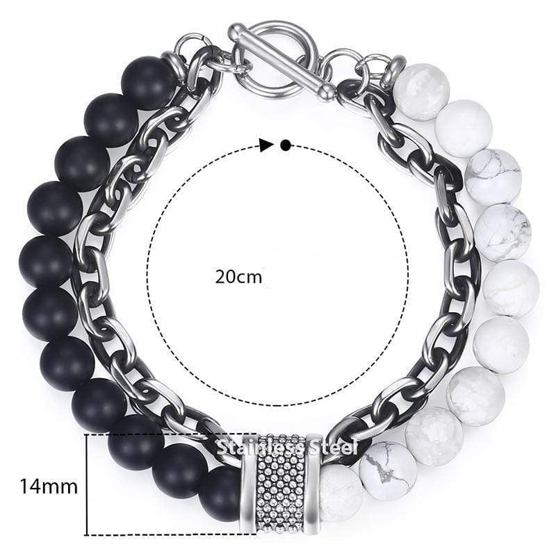 Tiger Eye Perlenarmband für Herren "Der Krieger" - Asher Brehn