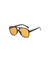 Überdimensionale Aviator-Sonnenbrille mit orangefarbenen Gläsern und UV-Schutz | Brehn