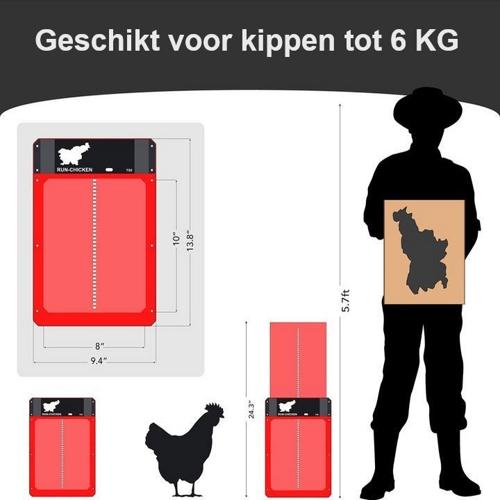 Brehn | PRO+ | Automatisches Hühnerklappen