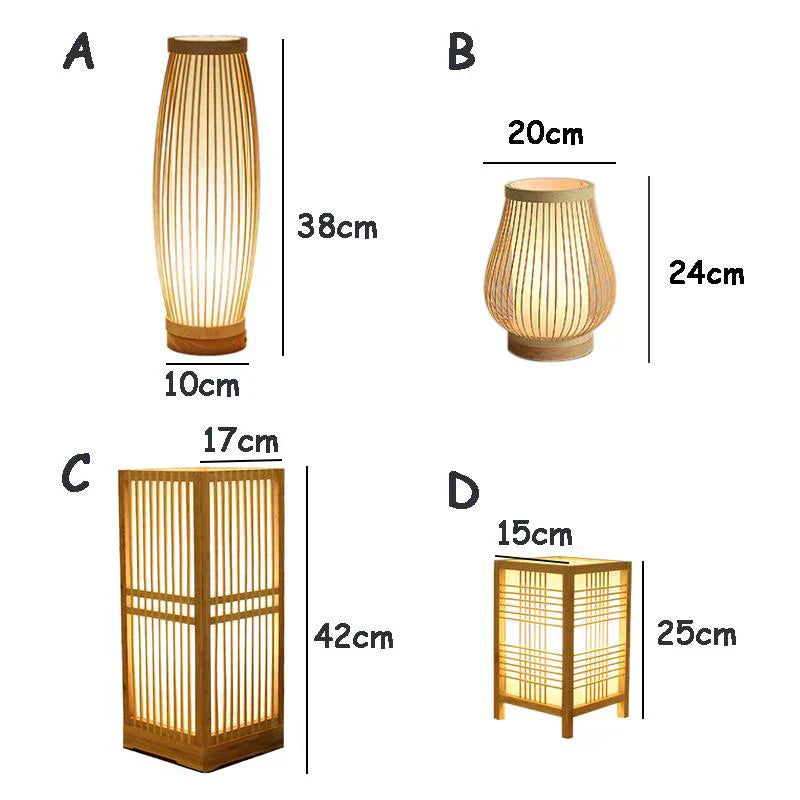 Brehn | KiraLamp – Japanische Stil Tischlampe