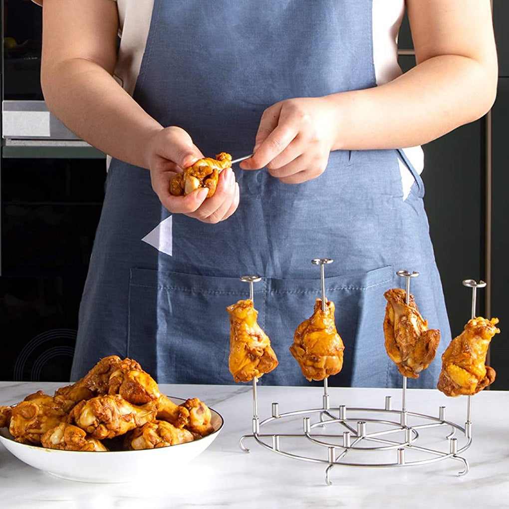 Küchen-Luftfritteuse Rack Zubehör BBQ Grillplatte Rösthalter Werkzeug | Brehn