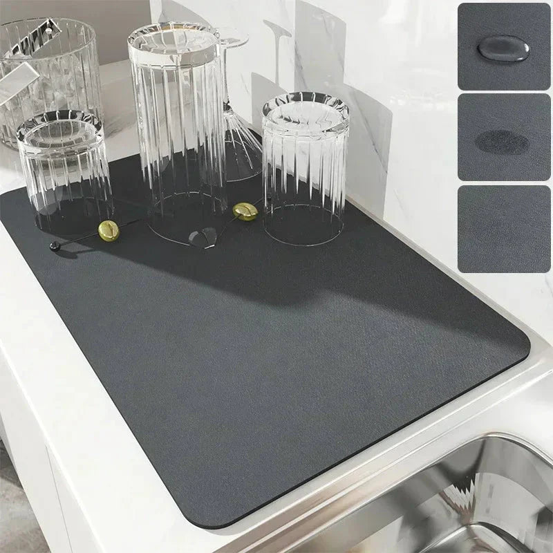 DryGuard Pro — Verabschiede dich von nassen Böden und genieße sichere, trockene Freiheit in deiner Küche! | Brehn