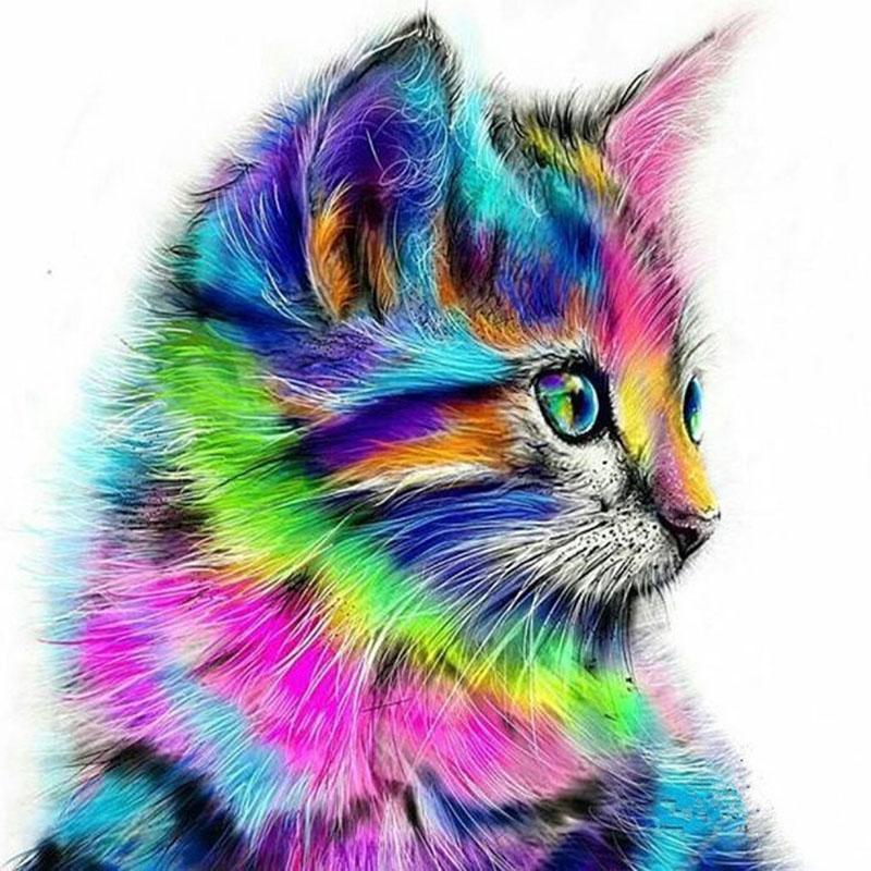 Rainbow Kitty - Van-Go Malen nach Zahlen Set | Brehn