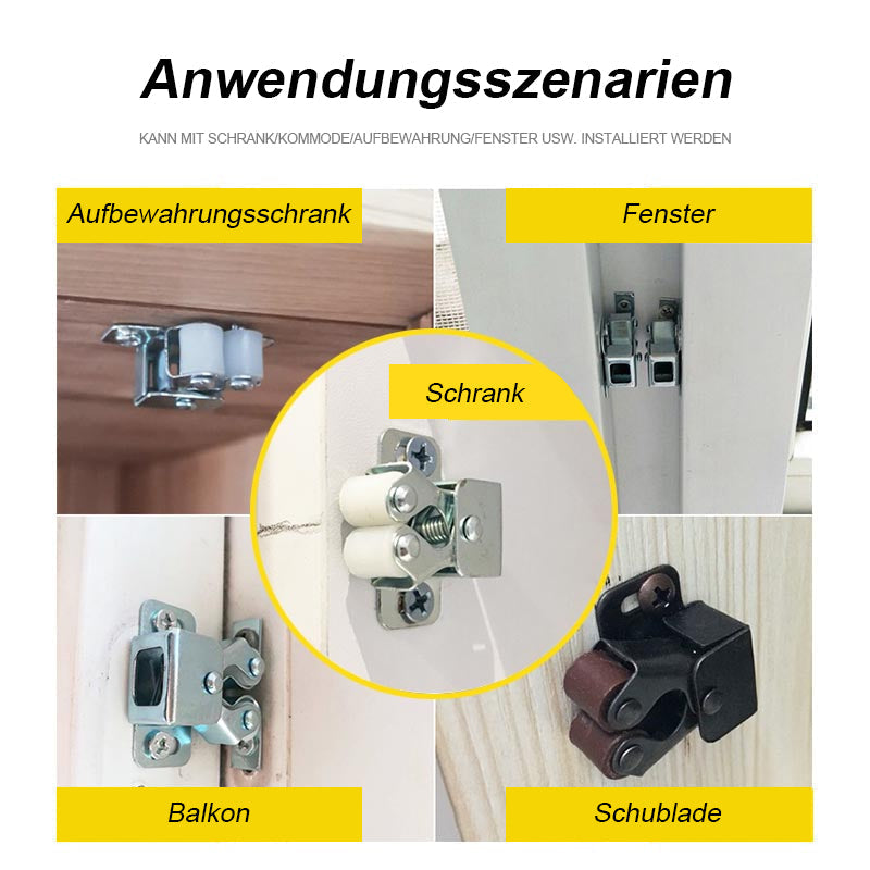 Klassisches Schranktürschloss aus Edelstahl | Brehn