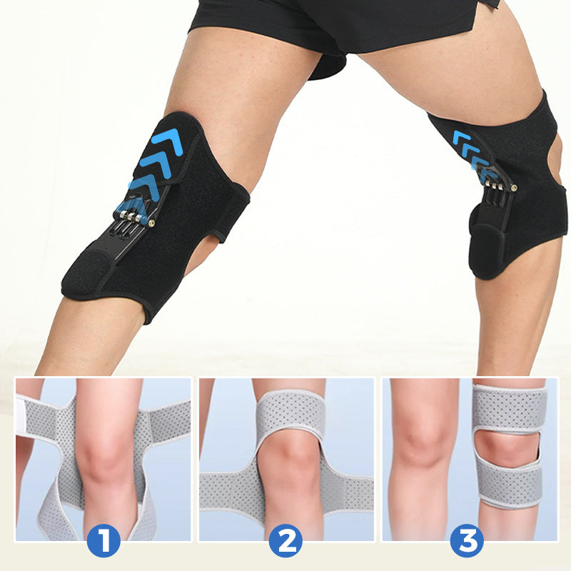 Brehn | Verstellbare Kniebandage mit Scharnieren – FlexiKnee