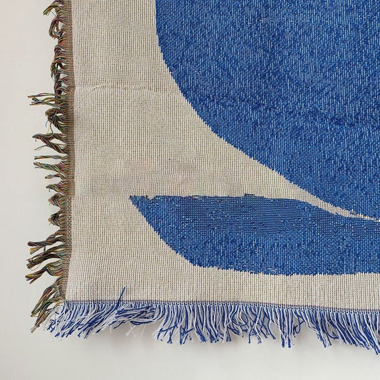 Gestrickte Jacquard-Wurfdecke für gemütliche Wohnkultur | Brehn
