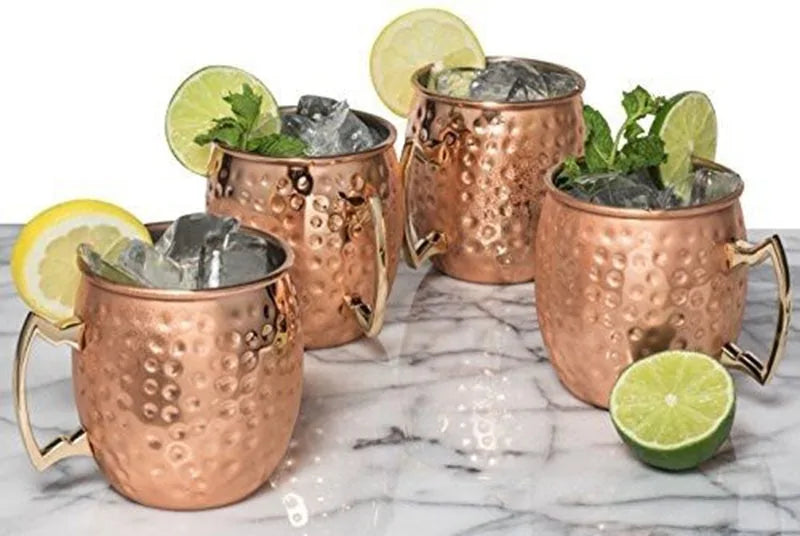 Brehn | gehämmertes Kupferbecher-Set - ChillCopper