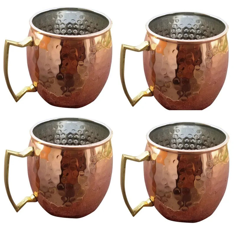 Brehn | gehämmertes Kupferbecher-Set - ChillCopper