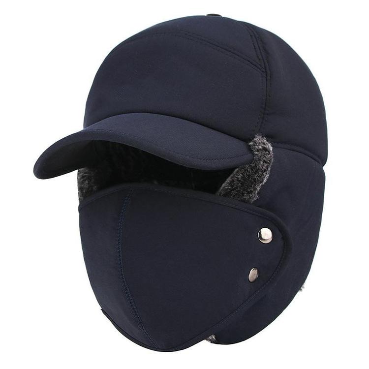 Brehn | LuxGuard winddichtes Beanie mit Ohrenschutz | Schützt stilvoll gegen Wind und Kälte