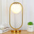 Design Moon Ball Nachttischlampe - Schicke Glas Glow Lampe | Brehn