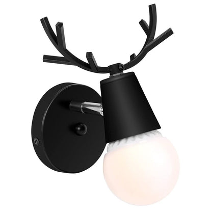 Deer Antler Wand Nachttischlampe Wandleuchte im nordischen Stil Design | Brehn