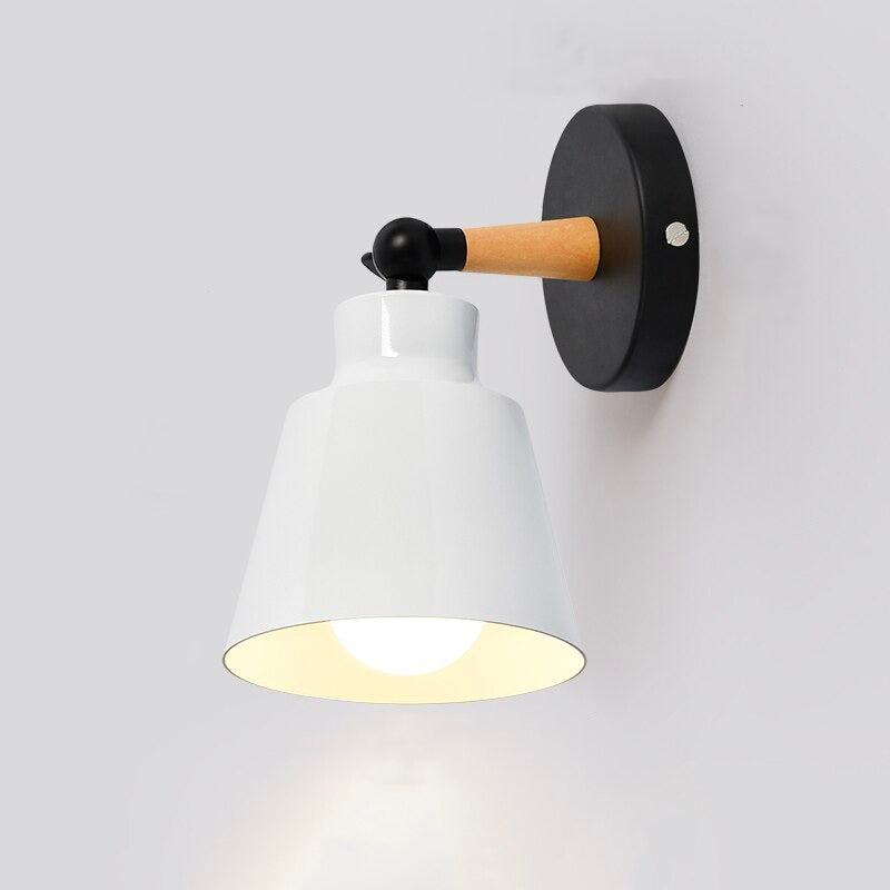 Skandinavische Metall Wand Nachttischlampe mit Touchsteuerung | Brehn