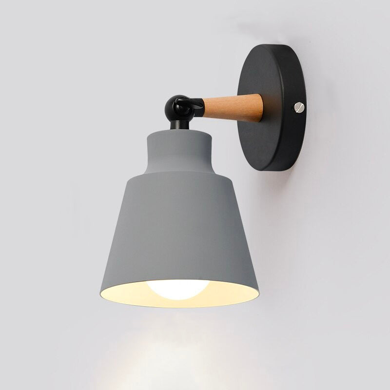 Skandinavische Metall Wand Nachttischlampe mit Touchsteuerung | Brehn