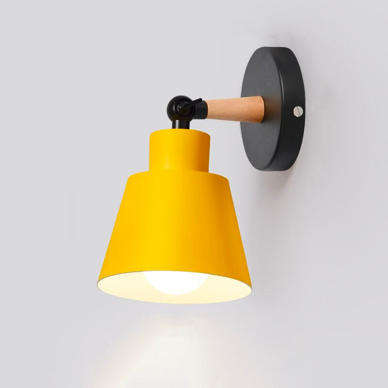 Skandinavische Metall Wand Nachttischlampe mit Touchsteuerung | Brehn
