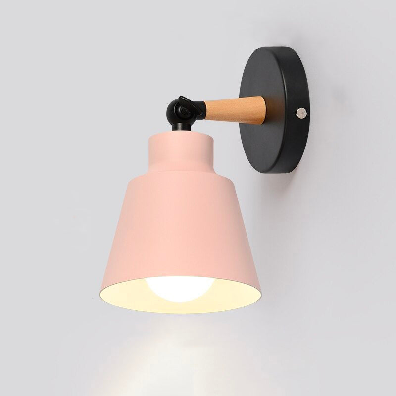 Skandinavische Metall Wand Nachttischlampe mit Touchsteuerung | Brehn