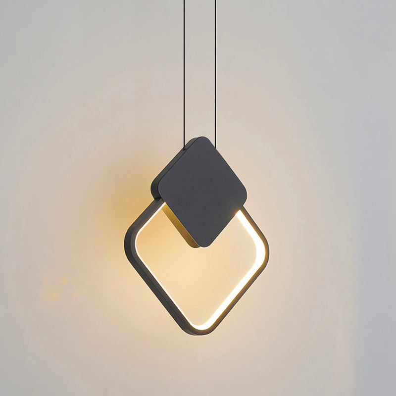 Moderne Design Hängende Nachttischlampe mit LED-Licht | Brehn