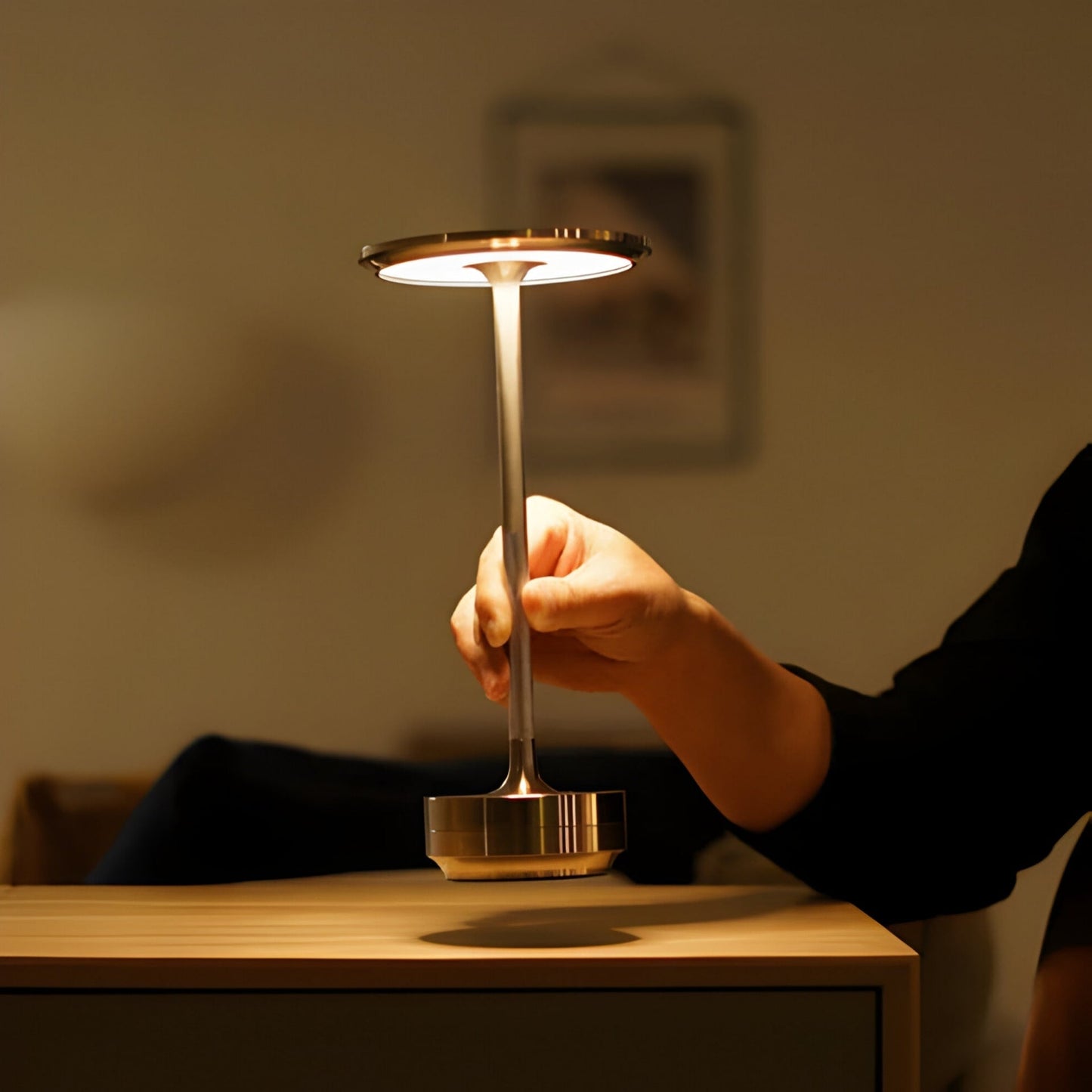 Kabellose Touch-Tischlampe | Brehn