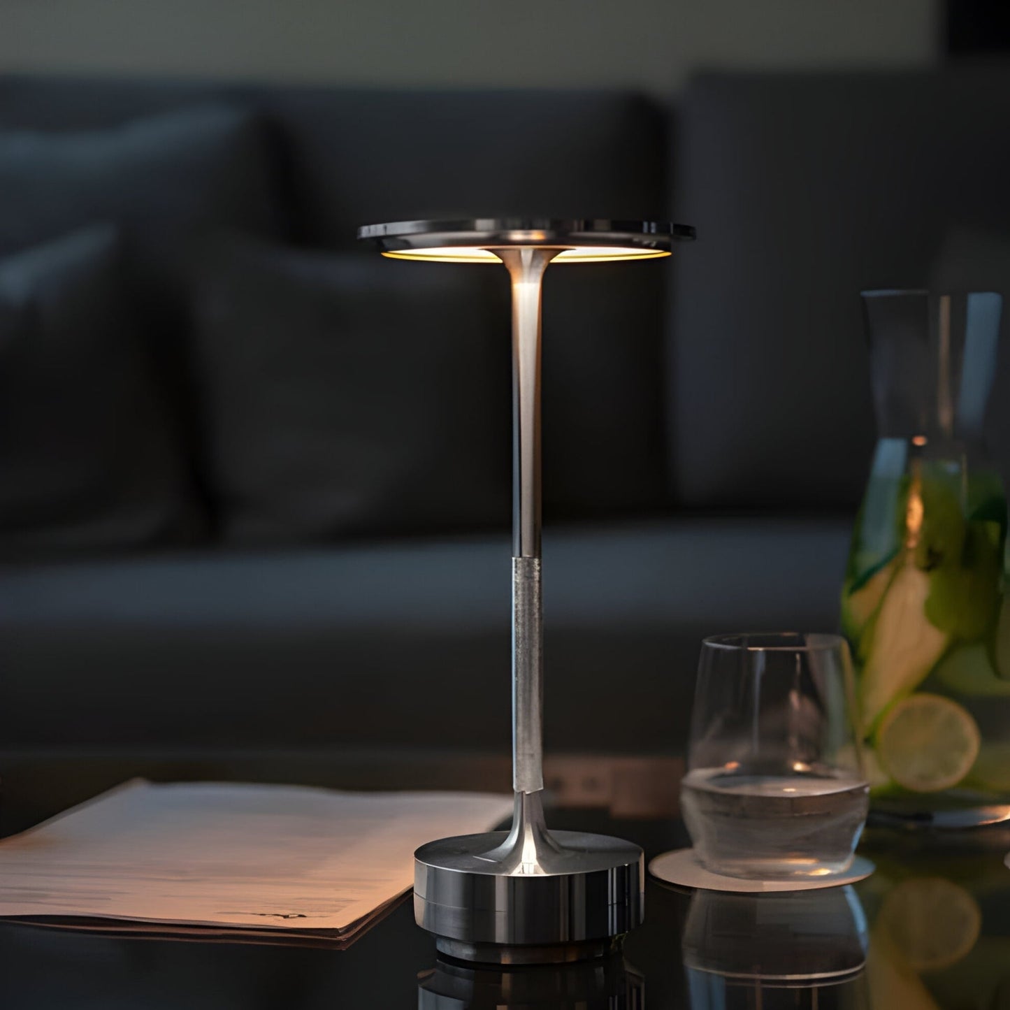 Kabellose Touch-Tischlampe | Brehn