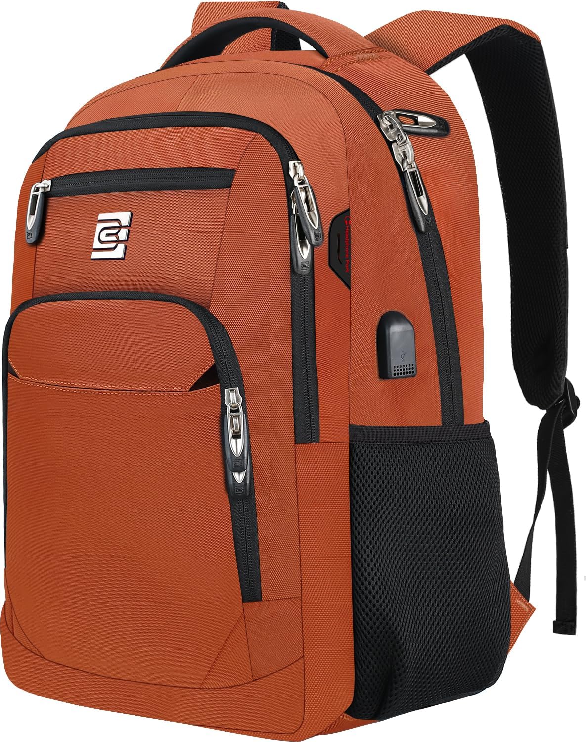 Slim Anti-Diebstahl Laptop Rucksack mit USB-Ladeanschluss | Brehn