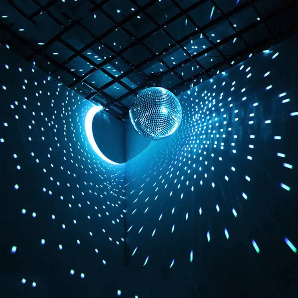 Große schimmernde Disco-Party-Kugel Glas moderne Dekoration | Brehn