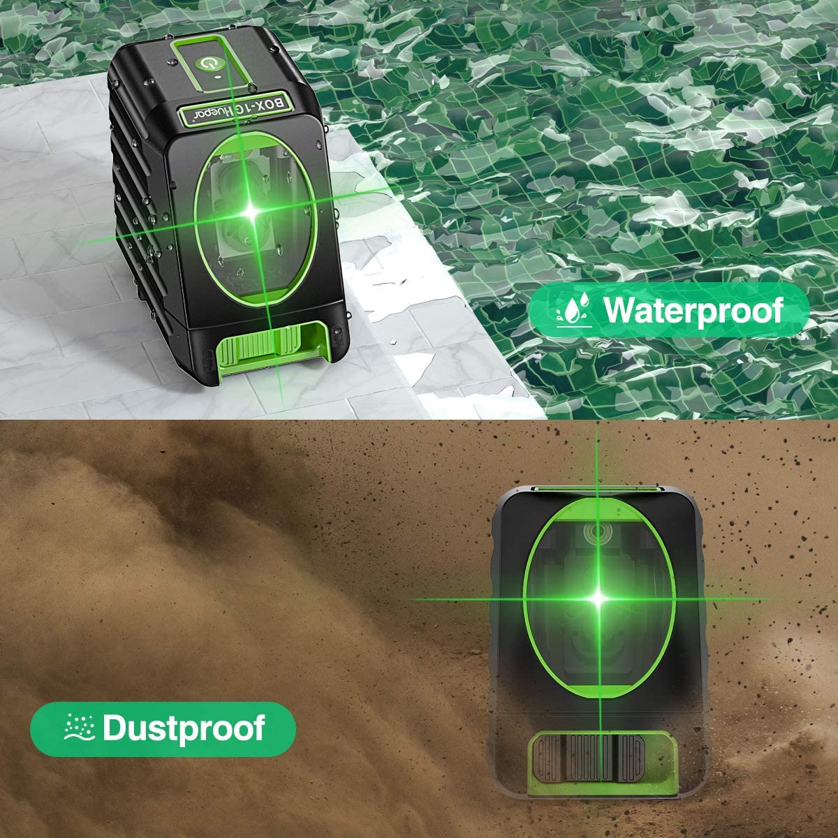 Grüner Laser-Nivellierer | Brehn