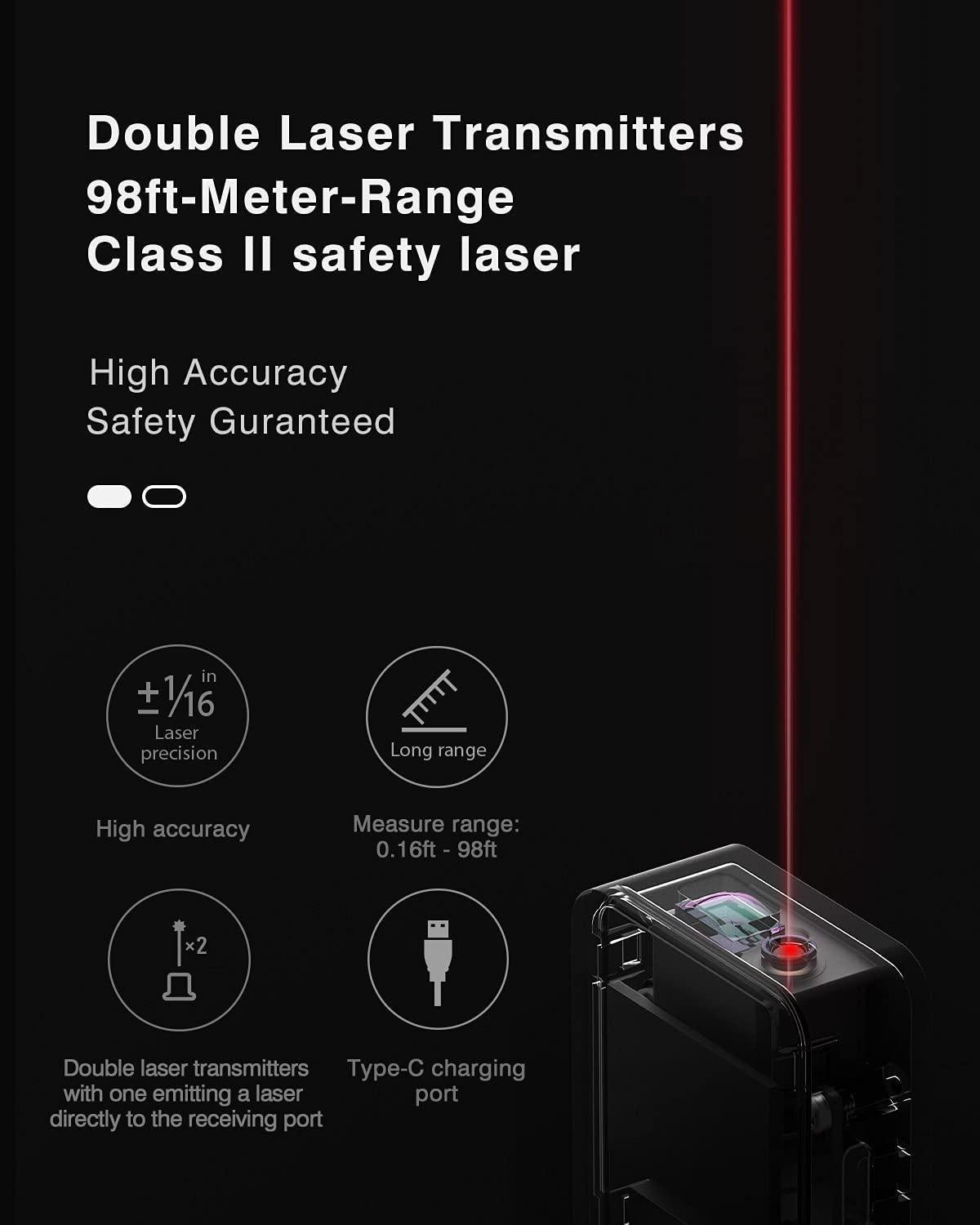 30M Digital Laserbandmaß | Brehn