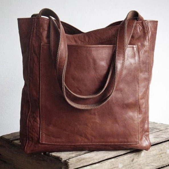 Brehn | Stilvolle Leder-Handtasche für Frauen – Elisa