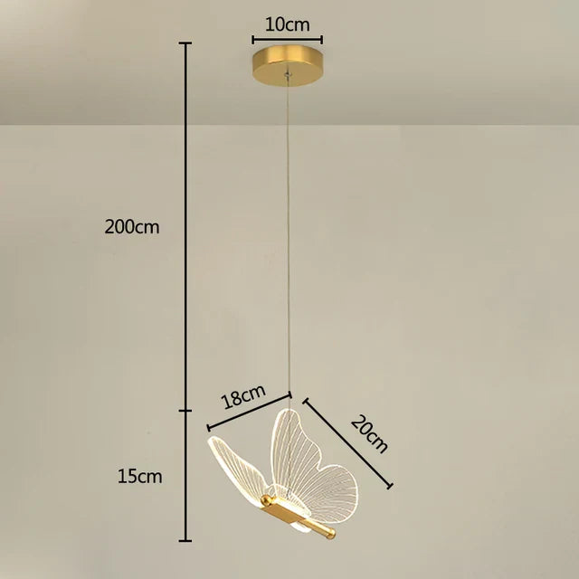 Brehn | LED Schmetterling Pendelleuchten - ButterLuxe