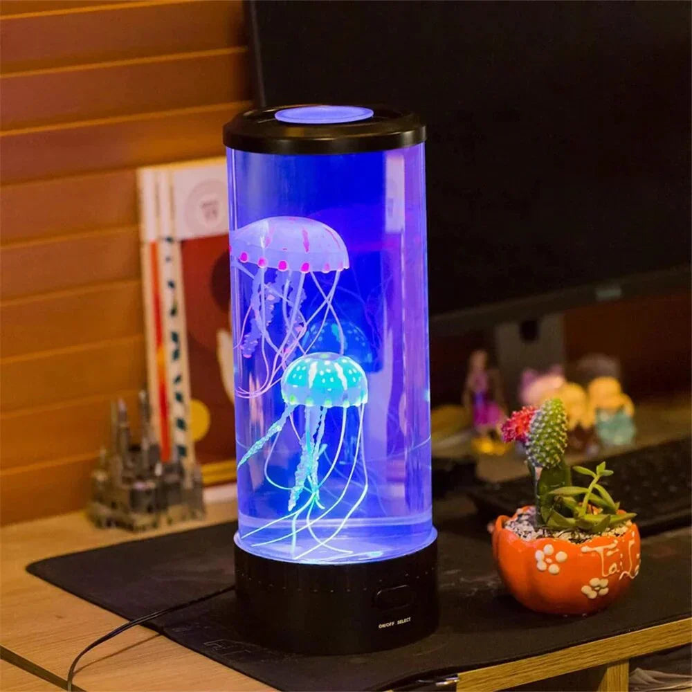 Brehn | LED-Qualle-Lava-Lampe - OceanGlow