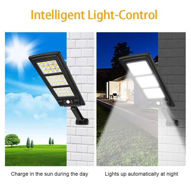 Brehn | LED Solar Straßenlampe Außen