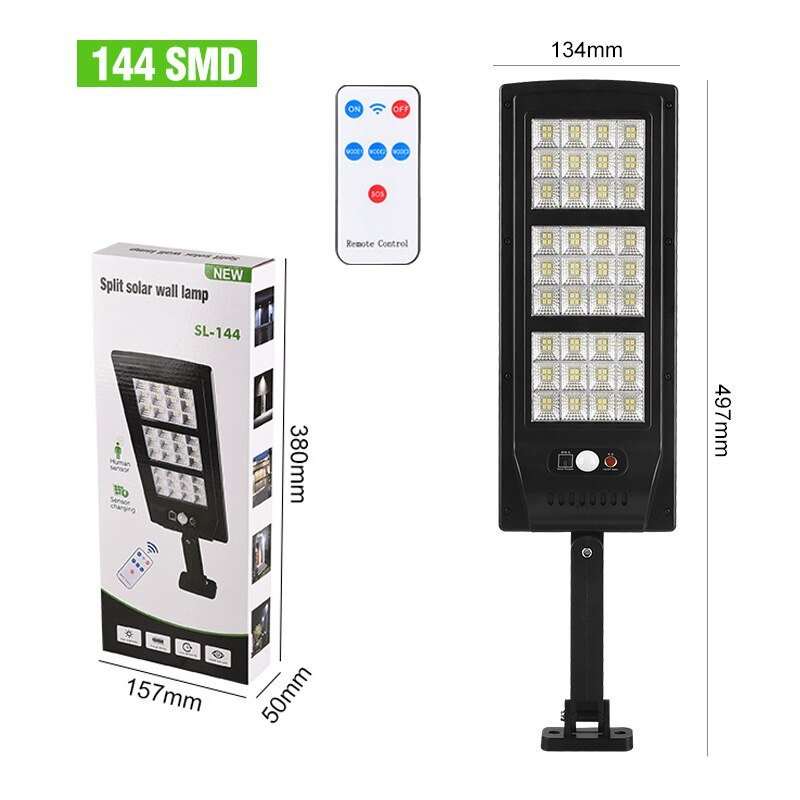 Brehn | LED Solar Straßenlampe Außen