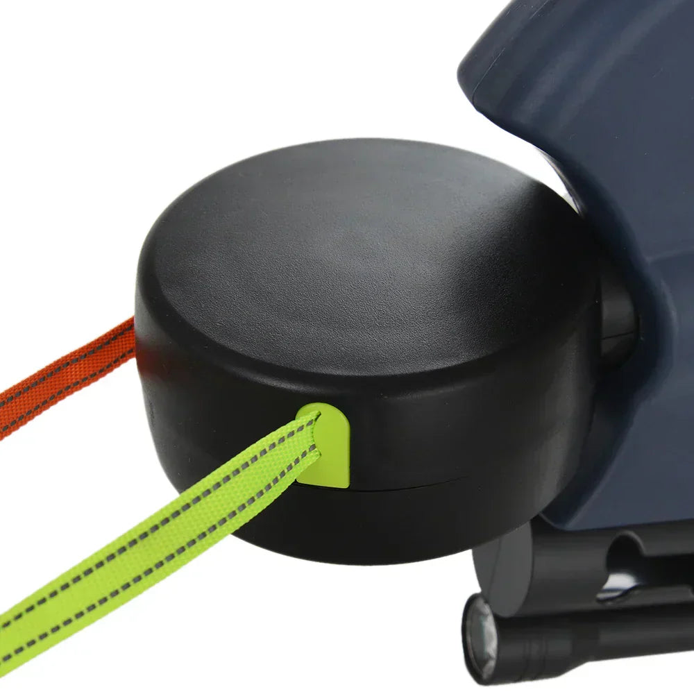 DuoLijn LED Dual Retractable Leine für Hunde und Katzen mit 360° Rotationsmechanismus 3 Meter | Brehn